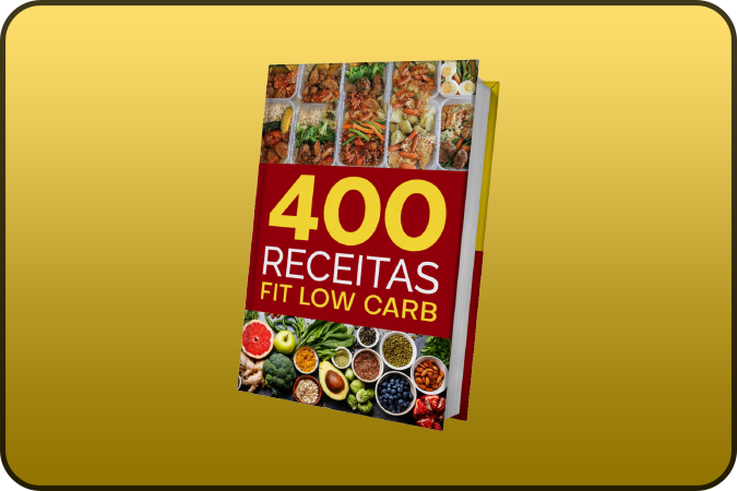 Ebook 400 Receitas Fit Low Carb